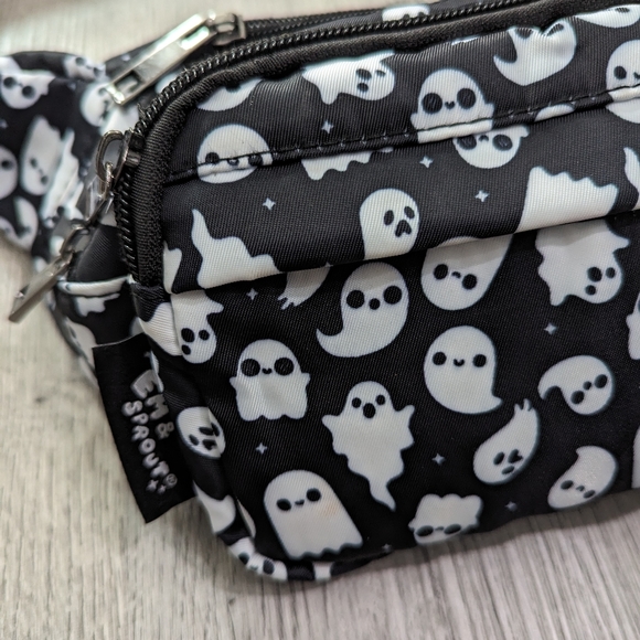 Em and Sprout Ghost friends Fanny Pack Bum Bag Goth Alt Spooky - Picture 5 of 11